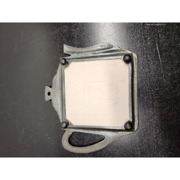 VTG Munich Decorative Teapot Shaped Trivet & Ceramic Tile & Cast Iron Frame 6" - Picture 4 of 6